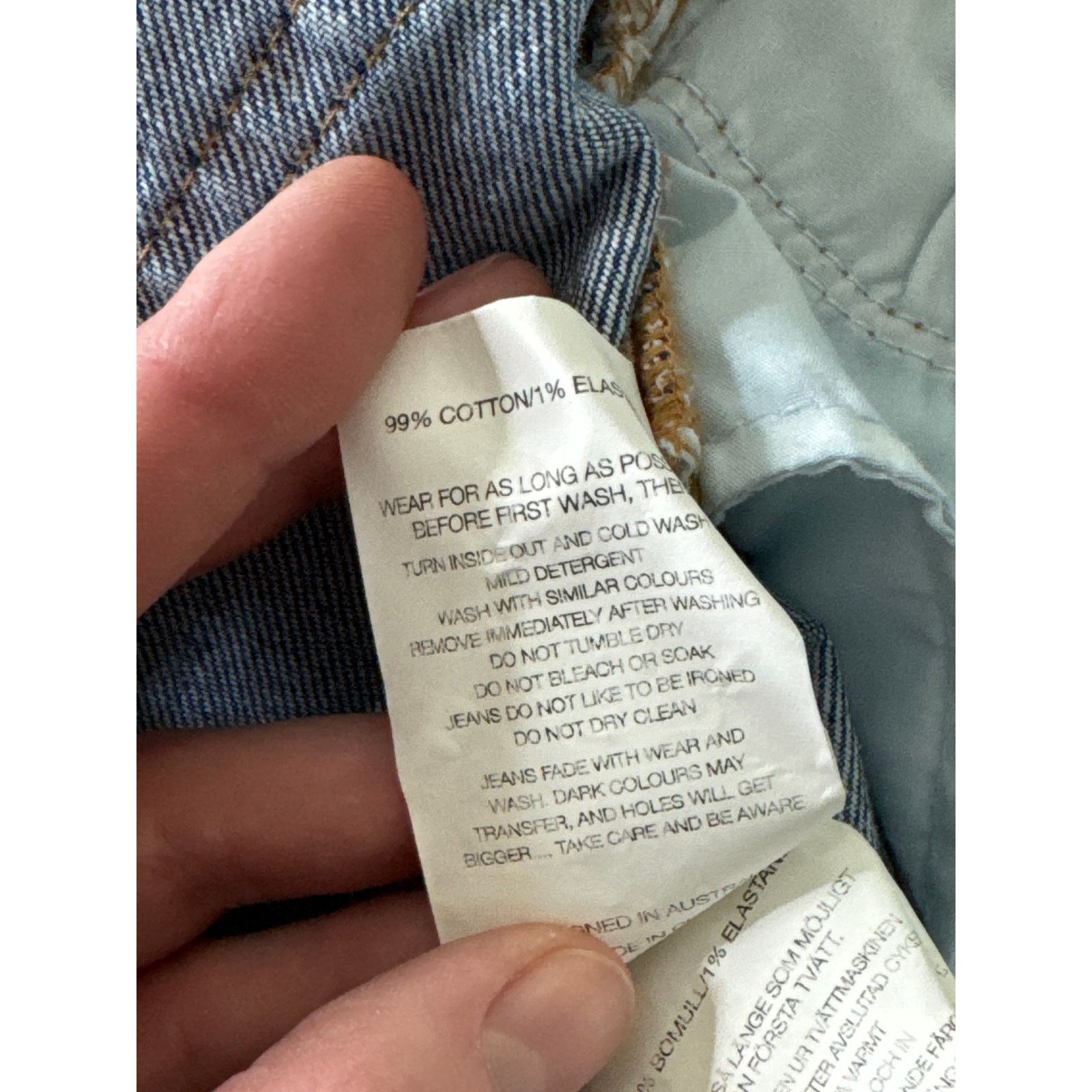 Rolla's ROLLAS Miller Mid High Rise Slim Denim Jeans in G'day Mate Size 26" / US 2 / IT 38 - 10 Thumbnail
