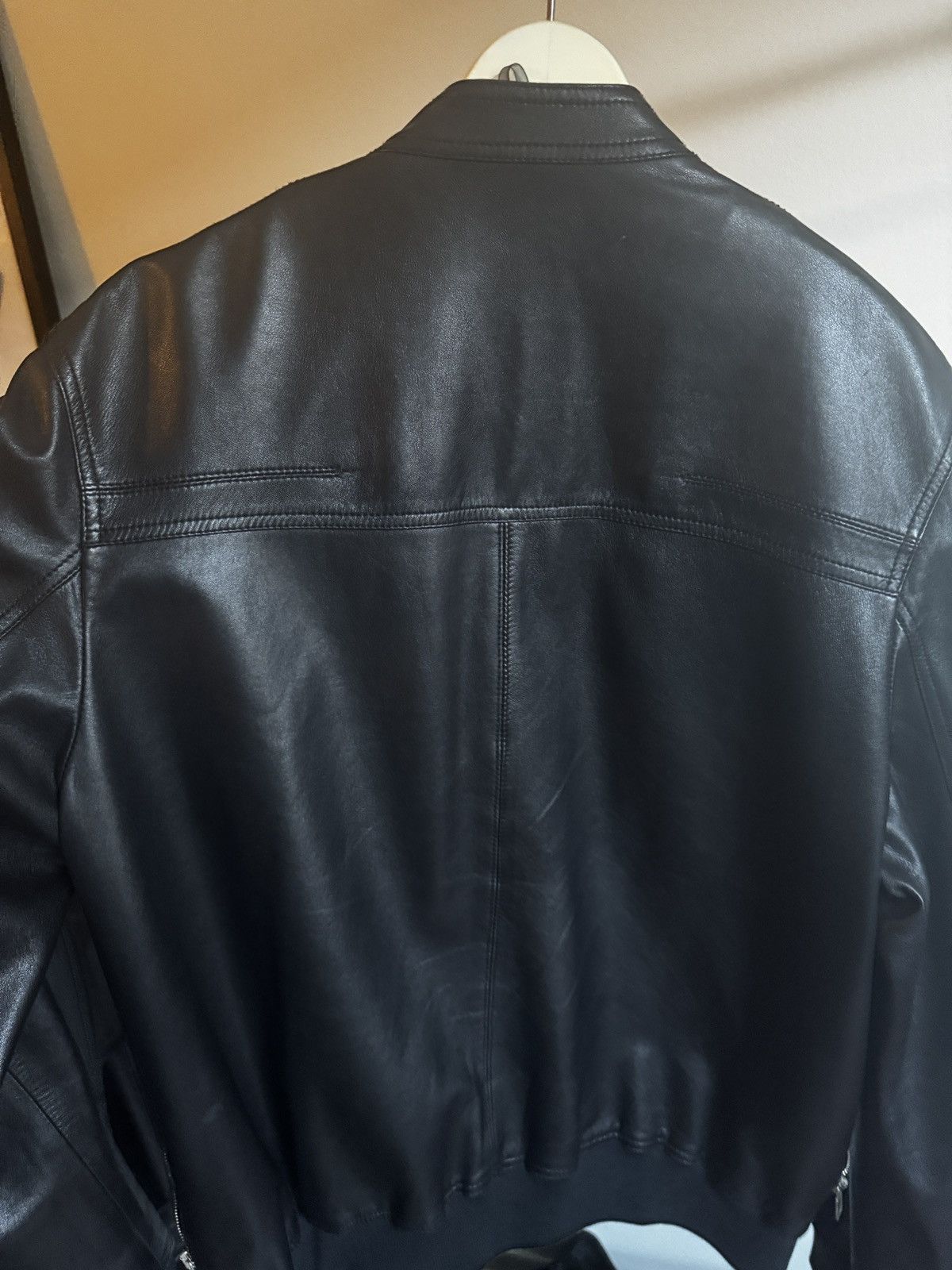 Dior Dior Homme Leather Jacket Size US L / EU 52-54 / 3 - 3 Thumbnail
