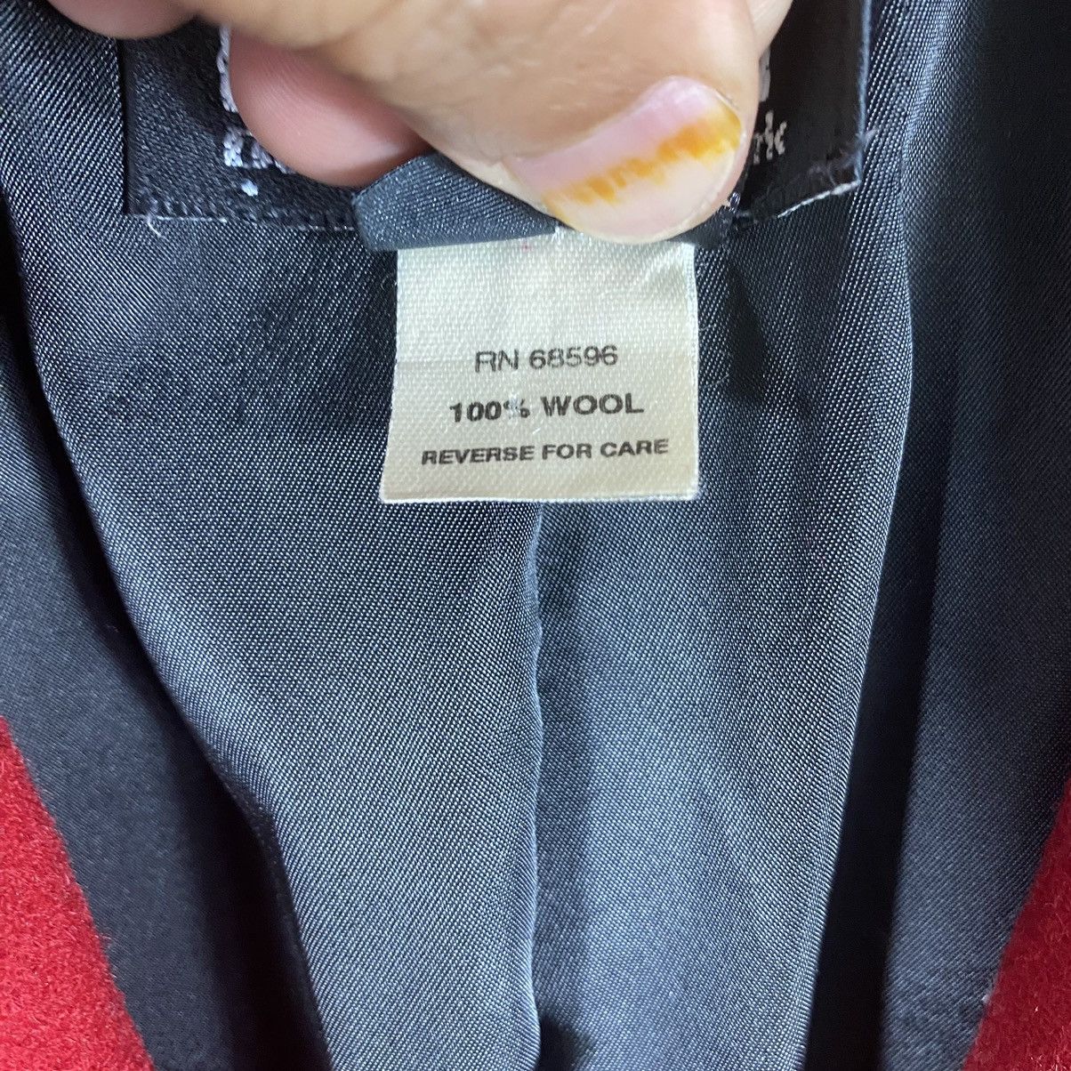 DKNY × Vintage Vintage 90s Preppy Donna Karan New York Wool Blazer Size 34S - 8 Thumbnail
