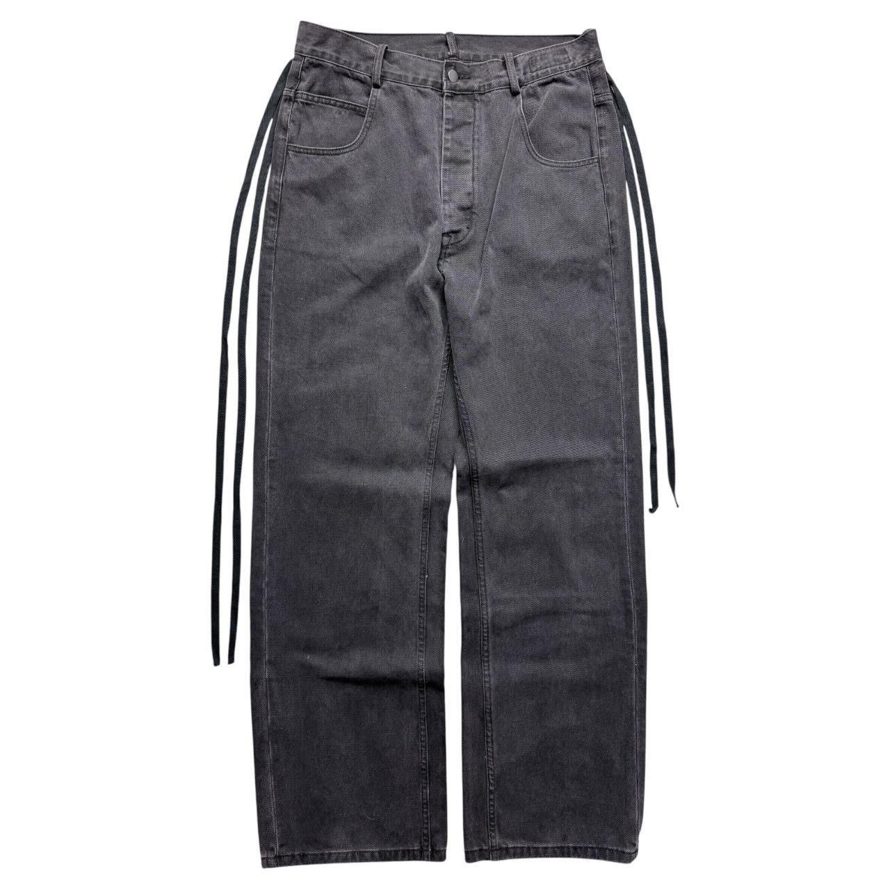 Ann Demeulemeester Kevin Waxed Denim Jeans | Grailed