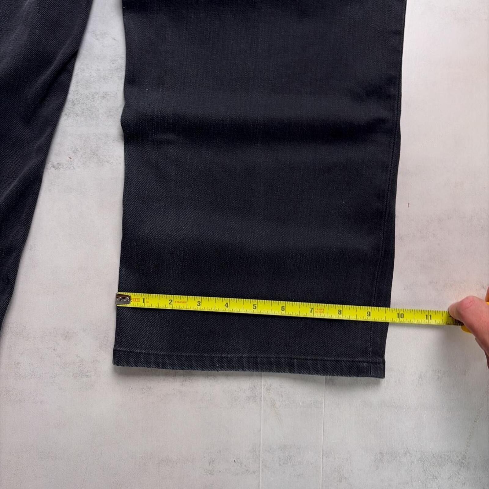 Hugo Boss Y2K Black Hugo Boss Baggy Grunge Skater Denim Jeans Size US 36 / EU 52 - 8 Thumbnail