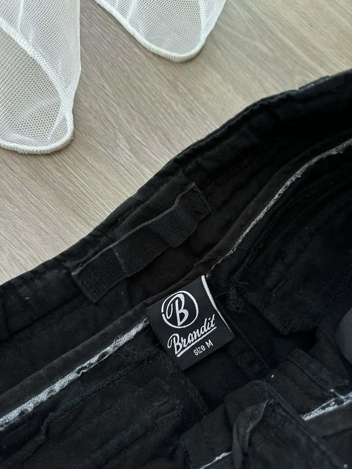 Japanese Brand × Vintage Vintage Cargo Bandit Denim Black Streetwear Pants Size US 32 / EU 48 - 11 Thumbnail