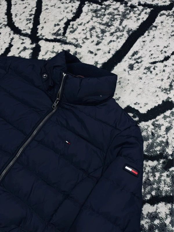 Tommy Hilfiger Tommy Hilfiger navy blue S logo down jacket Size S / US 4 / IT 40 - 3 Thumbnail