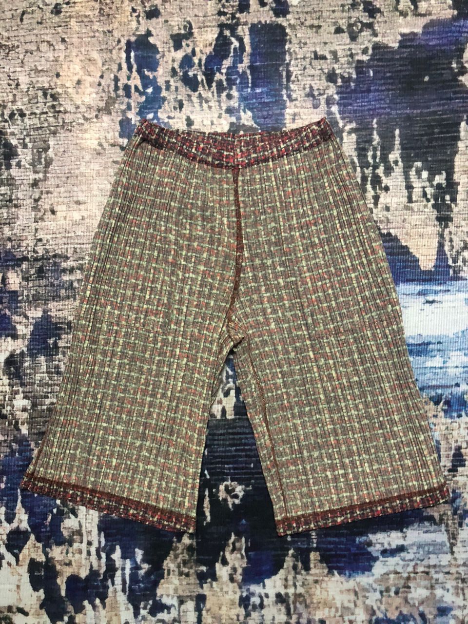 Pleats Please Issey Miyake Pleats Please Issey Miyake Digital Design Multicolor Short Size 34" / US 12 / IT 48 - 3 Thumbnail