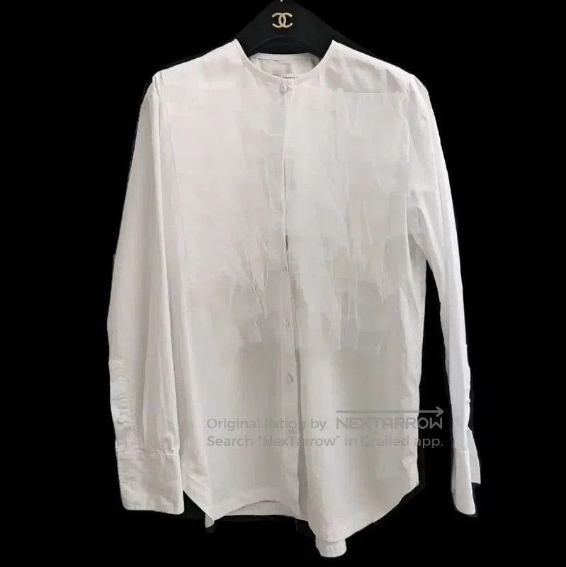 Valentino Valentino White Cotton Long Sleeve Shirt . Size S / US 4 / IT 40 - 1 Thumbnail