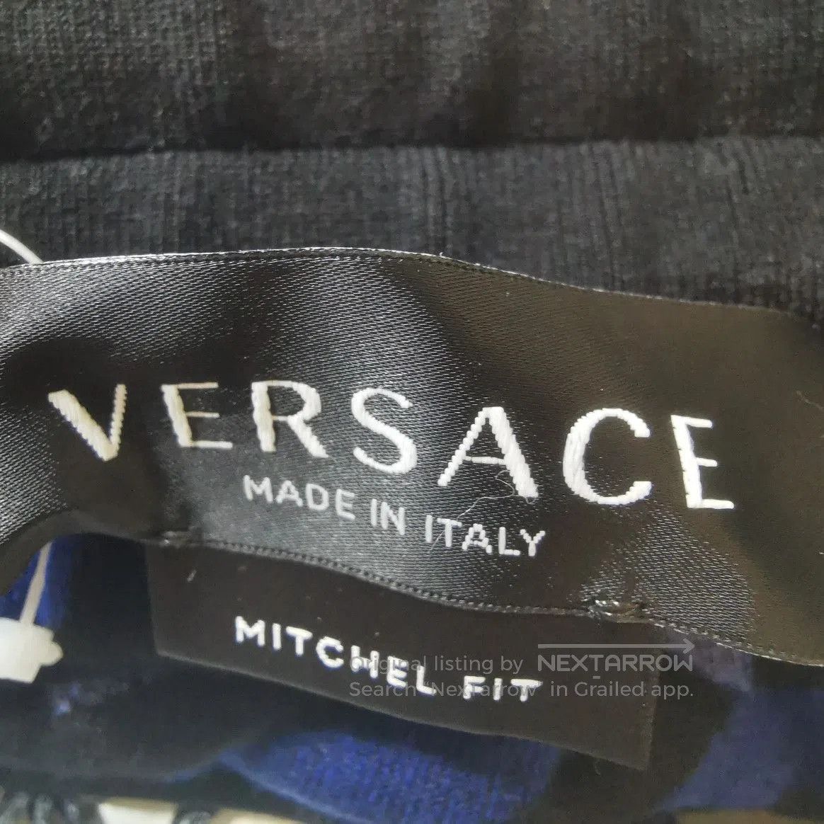 Versace Versace XXL Cotton Color-Block Pattern Pants. Size US 44 / EU 60 - 4 Thumbnail