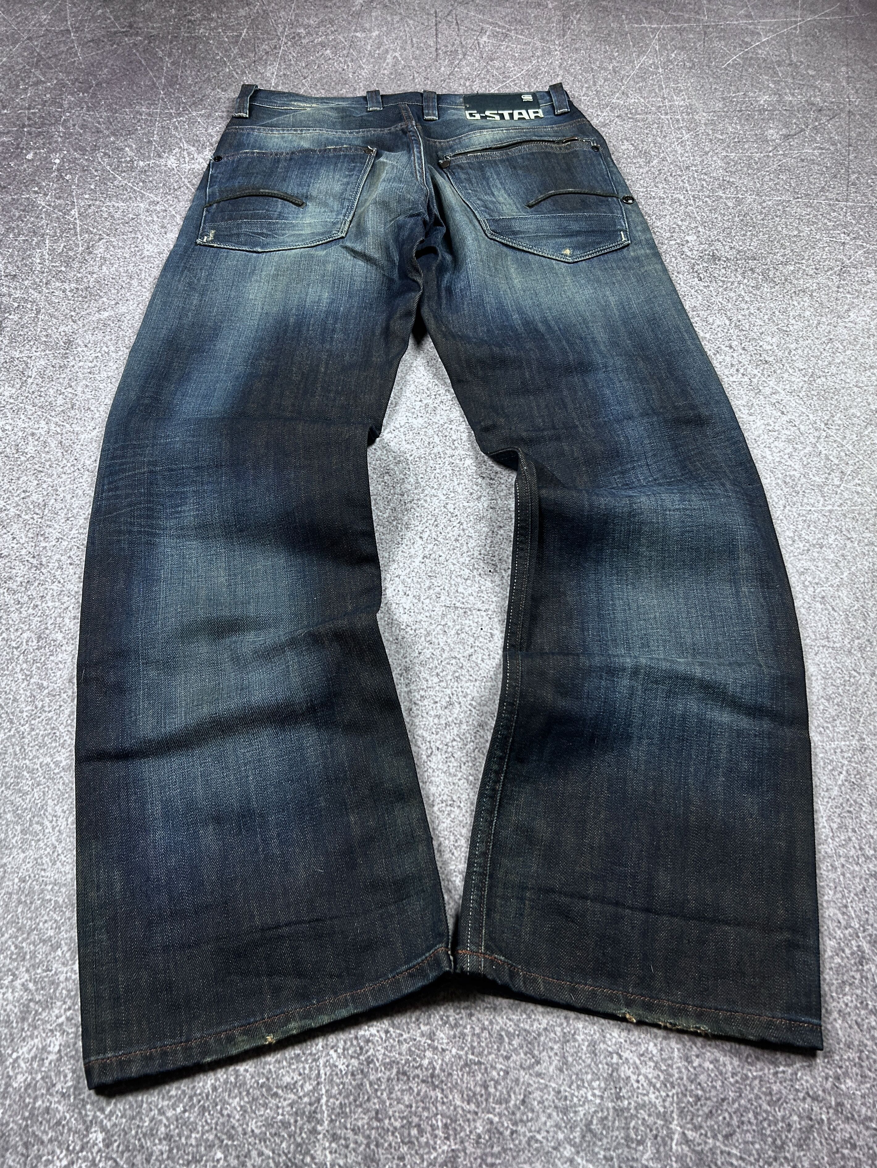 Designer VTG Yohji Yamamoto Raf Simons Opium Style Washed Jeans 90s Size US 30 / EU 46 - 2 Thumbnail