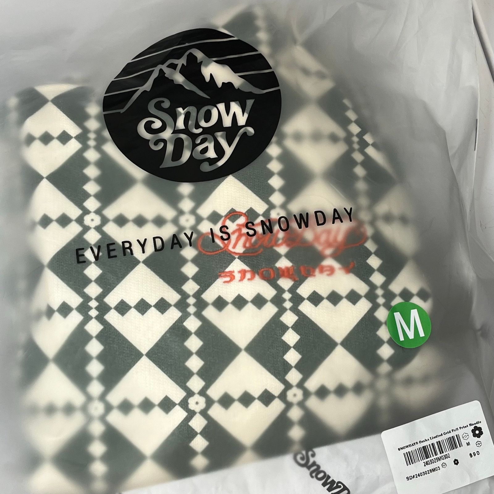 Snowday •NWT• SNOWDAY WORLDWIDE HOODIE • SNEAKERCON 2022 • Men's M Size US M / EU 48-50 / 2 - 6 Thumbnail