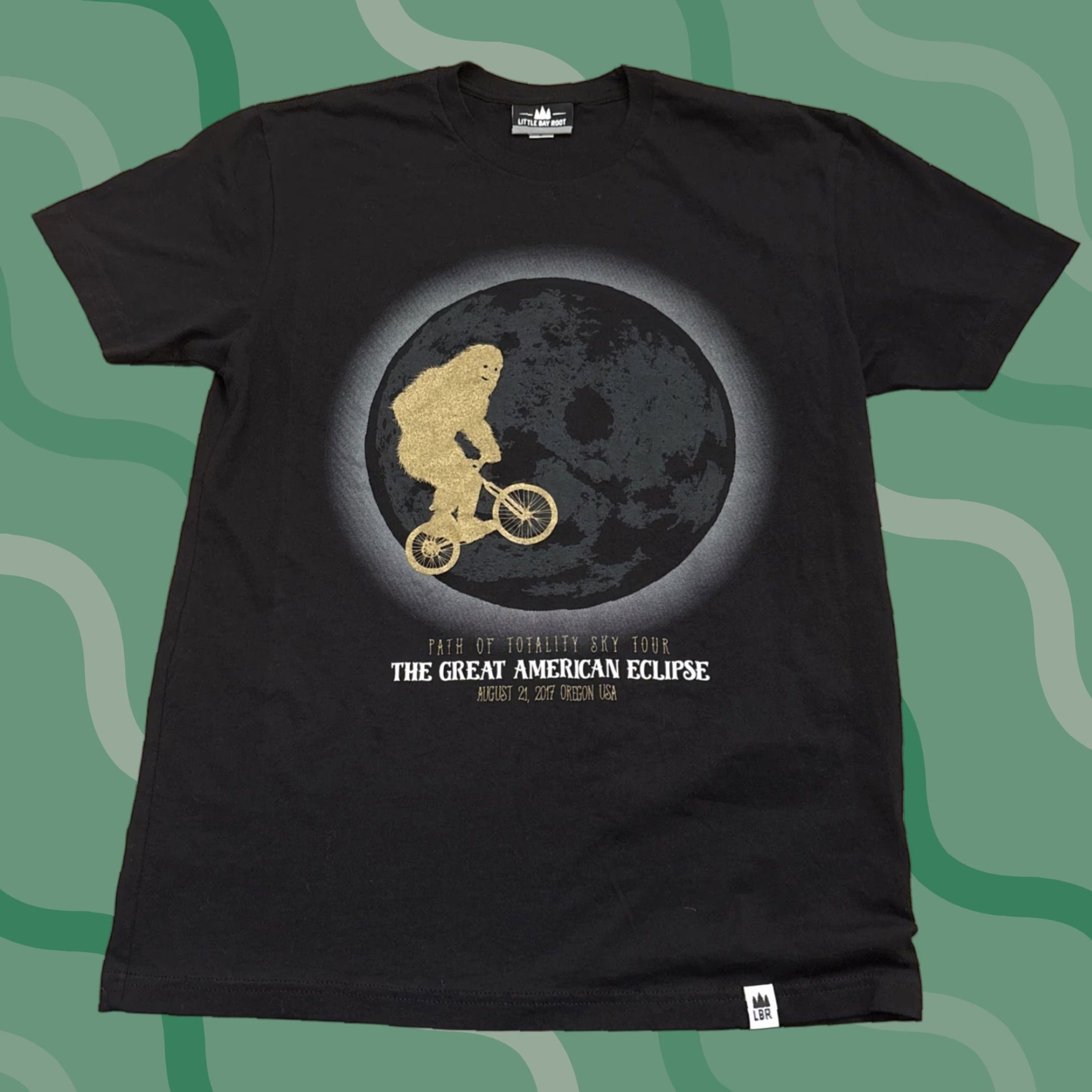 Greats VINTAGE Great American Eclipse Oregon USA 2017 T Shirt Adult Medium Black Totality EUC Mens Size US M / EU 48-50 / 2 - 1 Thumbnail