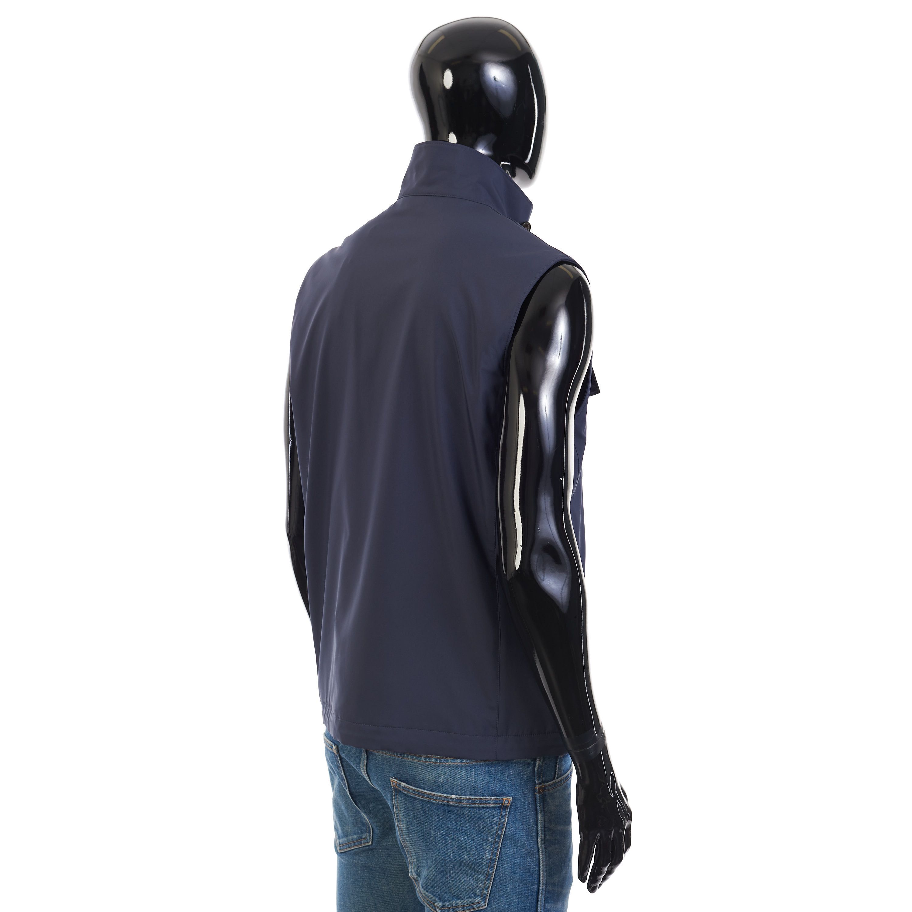 Loro Piana Navy Blue Windmate Traveller Vest - Cashmere Lining Size US S / EU 44-46 / 1 - 5 Thumbnail