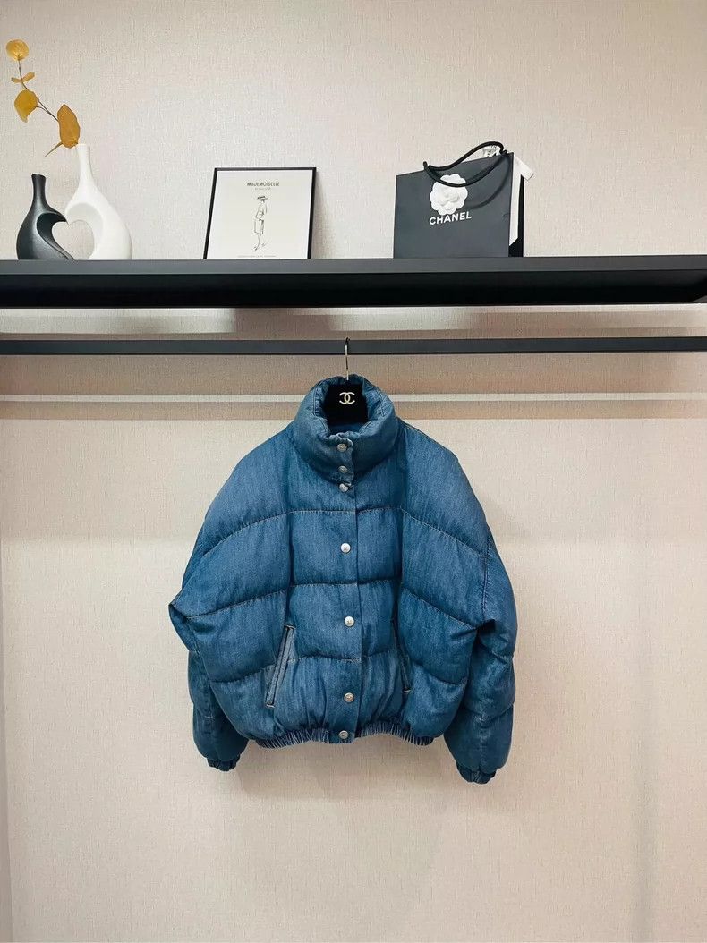 Chanel Chanel 24k denim cotton clothes jacket 2504-Nextarrow Size S / US 4 / IT 40 - 1 Thumbnail