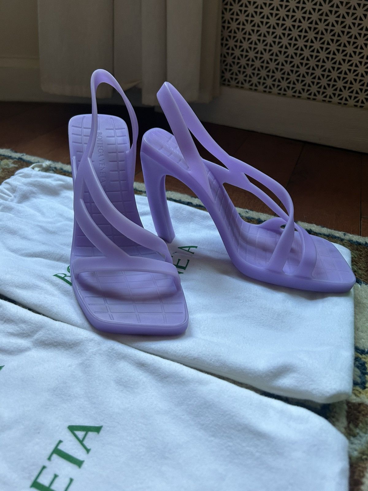 Bottega Veneta Bottega Veneta Jimbo Slingback Sandal Size US 7 / IT 37 - 1 Thumbnail