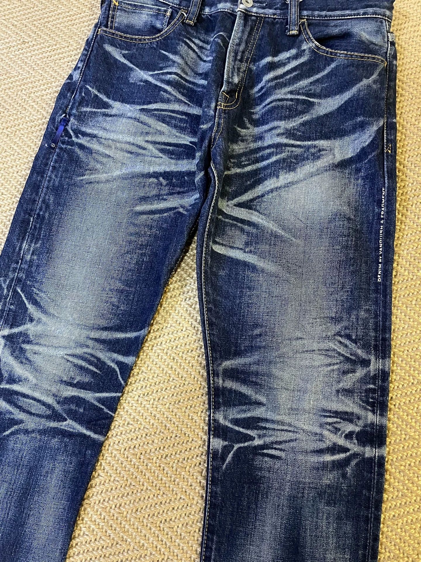 Fragment Design FRAGMENT x VANQUISH Violent Wash 9-Cut Jeans W30 Near Size US 30 / EU 46 - 3 Thumbnail