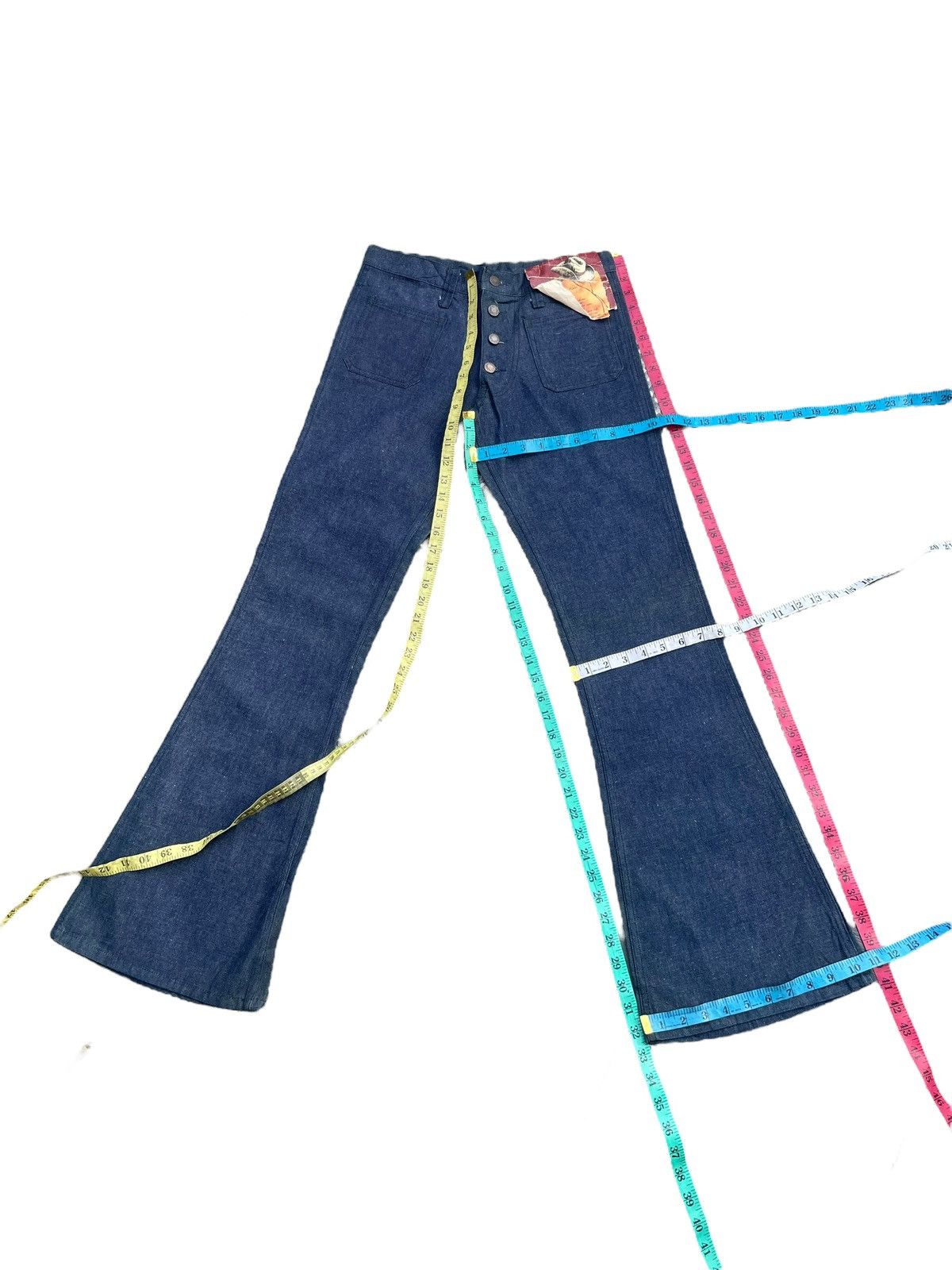 Japanese Brand × Vintage Vintage Deadstock Cosmo Flare Denim Size US 30 / EU 46 - 8 Thumbnail