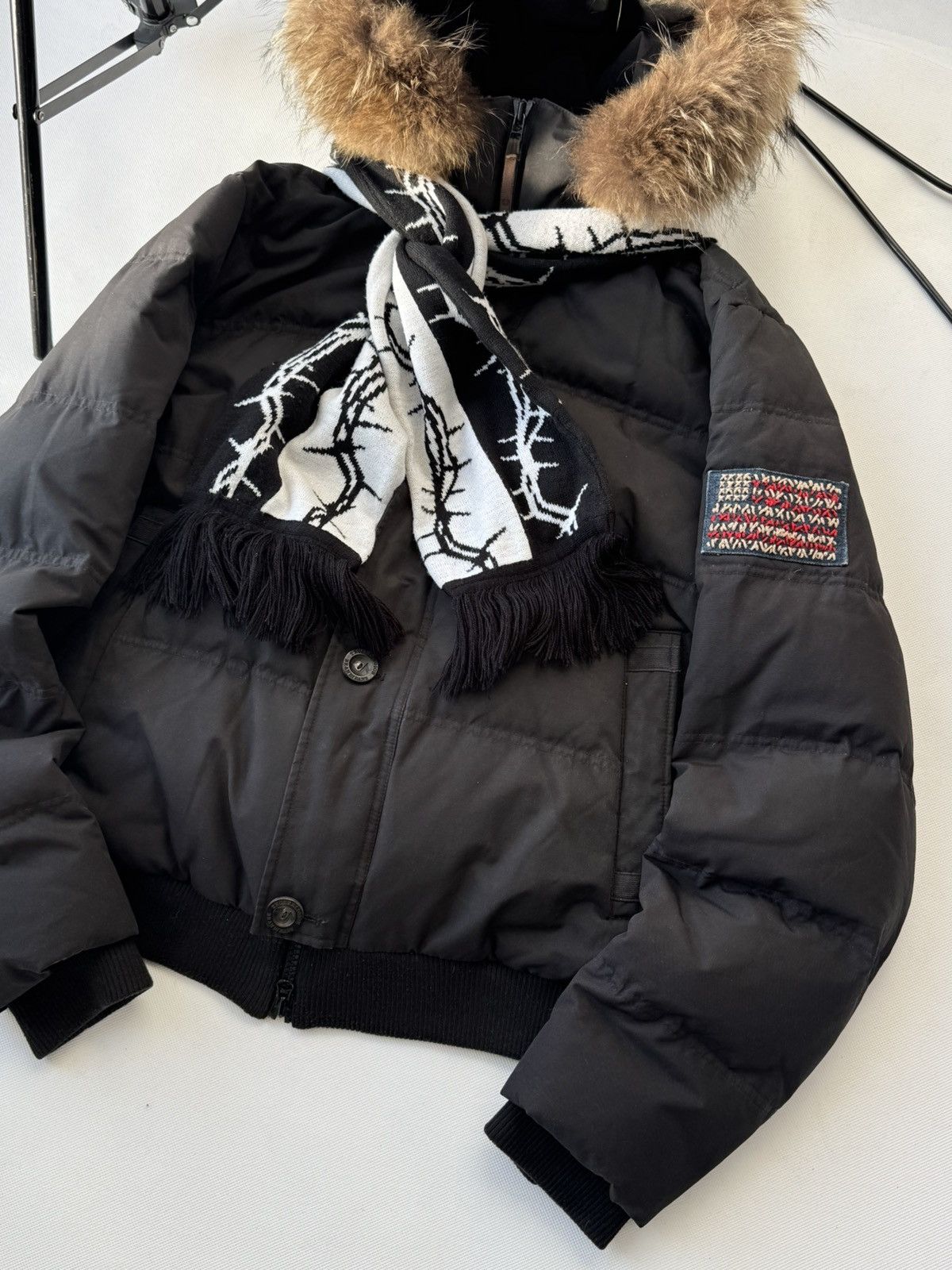 True Religion Rare True Religion USA Flag Down Puffer Jacket Glo Gang Y2k Size US XL / EU 56 / 4 - 5 Thumbnail