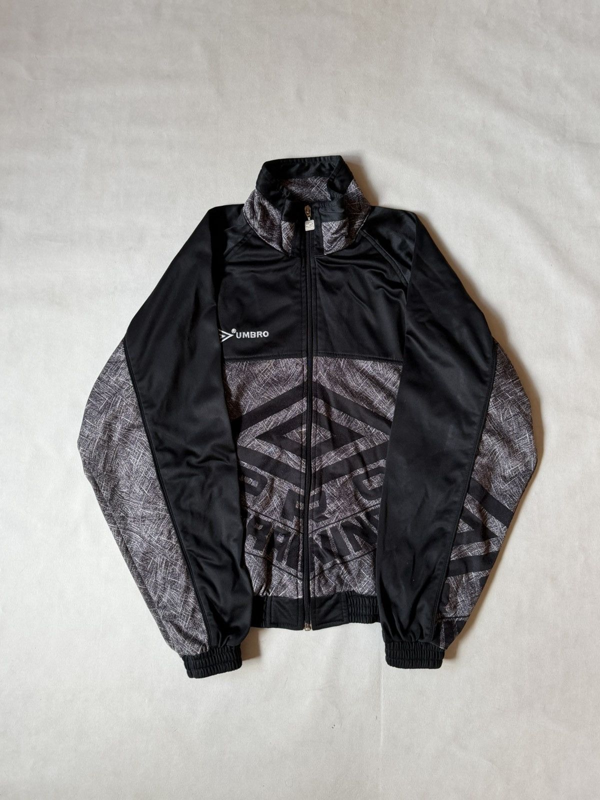 Umbro Umbro Pro Training Vintage Track Zip Jacket Rare Football Size US S / EU 44-46 / 1 - 2 Thumbnail