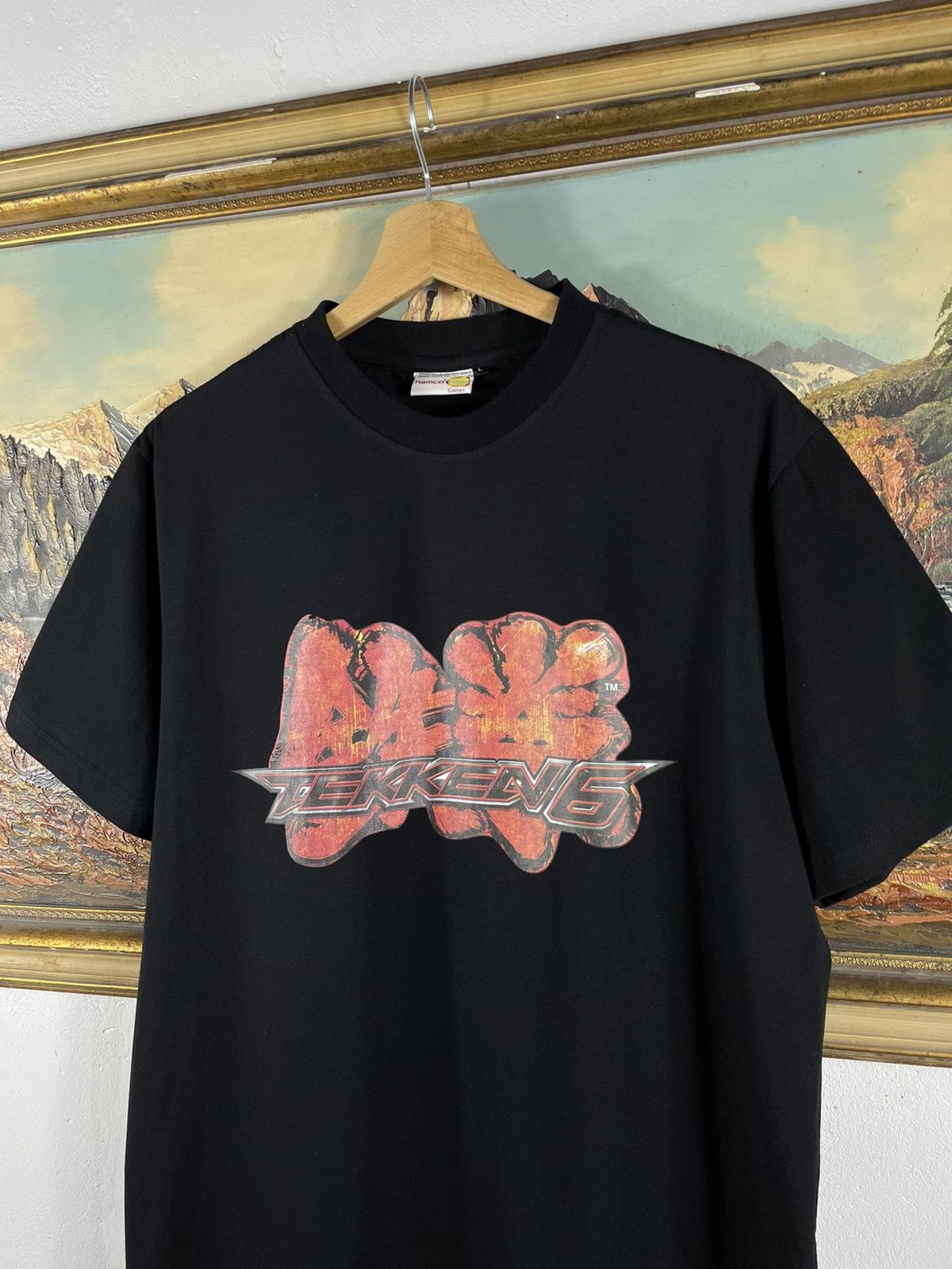 Japanese Brand Tekken 6 Promo Graphic T-Shirt tee vintage retro Y2K 00s Size US L / EU 52-54 / 3 - 4 Thumbnail