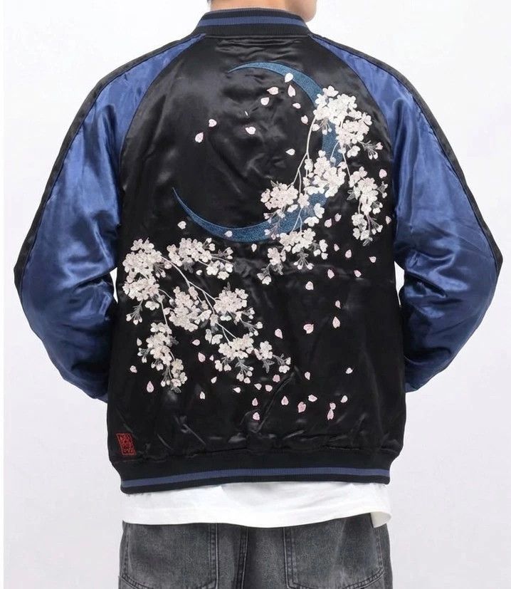 Karakuri Tamashii Karakuri Tamashii Sakura Sukajan Jacket XXL Size US XL / EU 56 / 4 - 1 Thumbnail