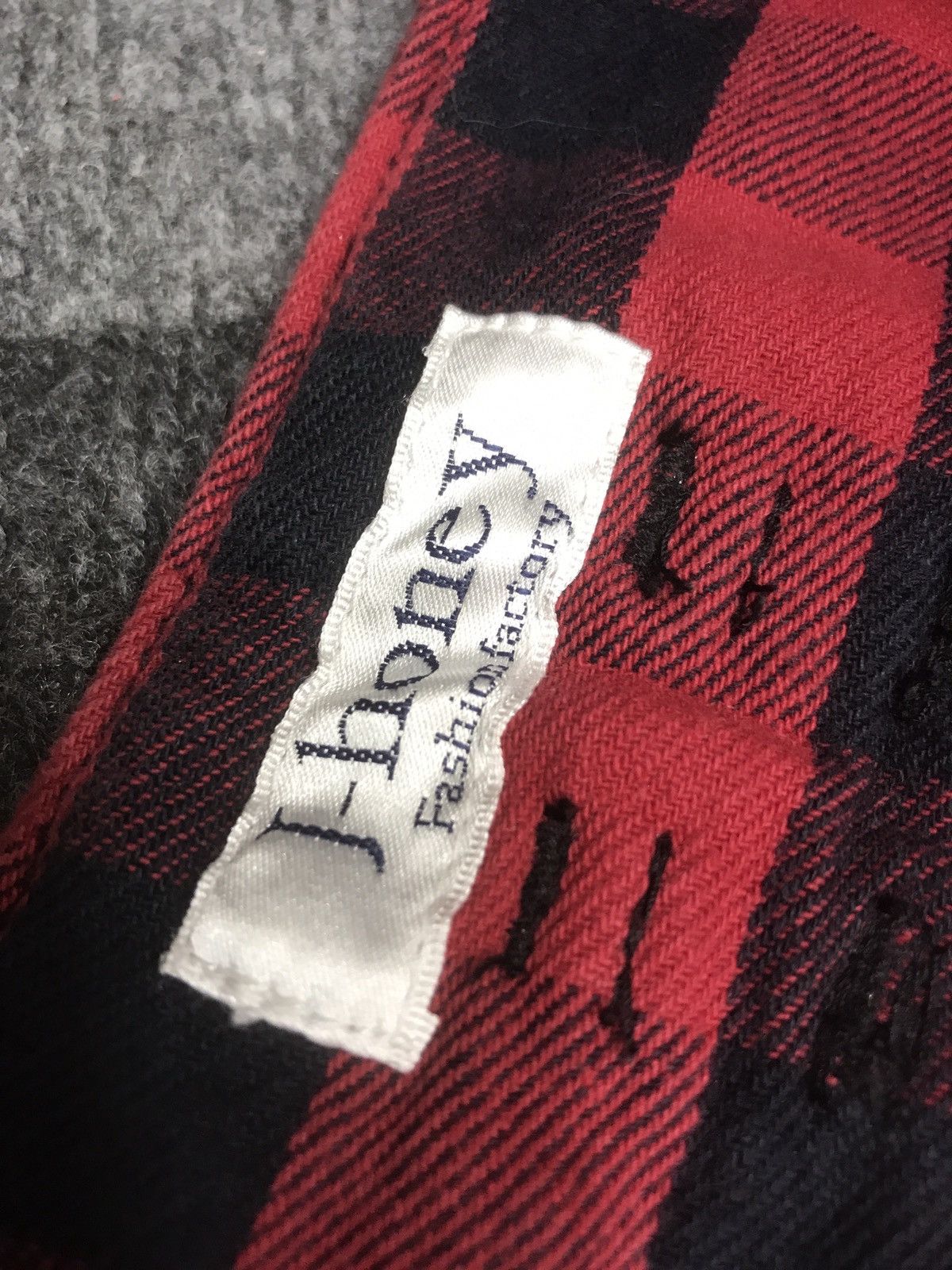 Japanese Brand J honey Plaid Slim Fit Pant Size 32" / US 10 / IT 46 - 13 Thumbnail
