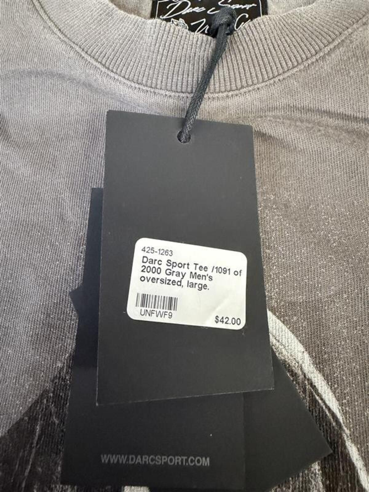 Darc Sport Darc Sport “You Weren’t There” US Tour Tee Limited 1091/2000 Size US L / EU 52-54 / 3 - 8 Thumbnail