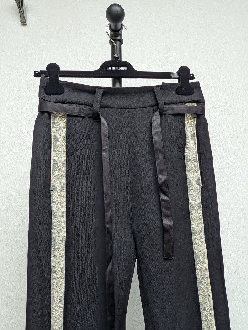 Ann Demeulemeester Ann Demeulemeester Women's Wide Leg Trousers-2506 Size 27" / US 4 / IT 40 - 4 Thumbnail
