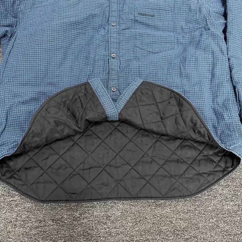 Balenciaga Balenciaga size 38 SS21 chest pocket embroidered logo plaid Size US M / EU 48-50 / 2 - 7 Thumbnail