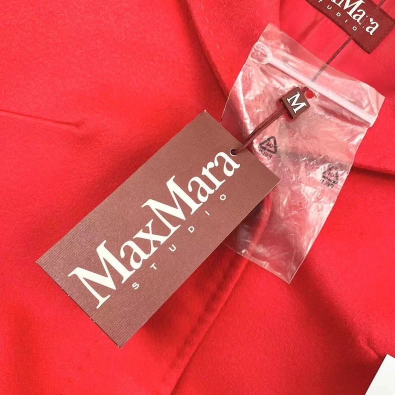 Max Mara Max Mara Red wool coat Size M / US 6-8 / IT 42-44 - 5 Thumbnail