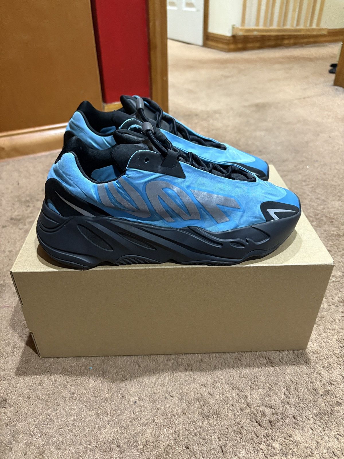 Adidas Yeezy Boost 700 MNVN Size 9 Size US 9 / EU 42 - 1 Thumbnail
