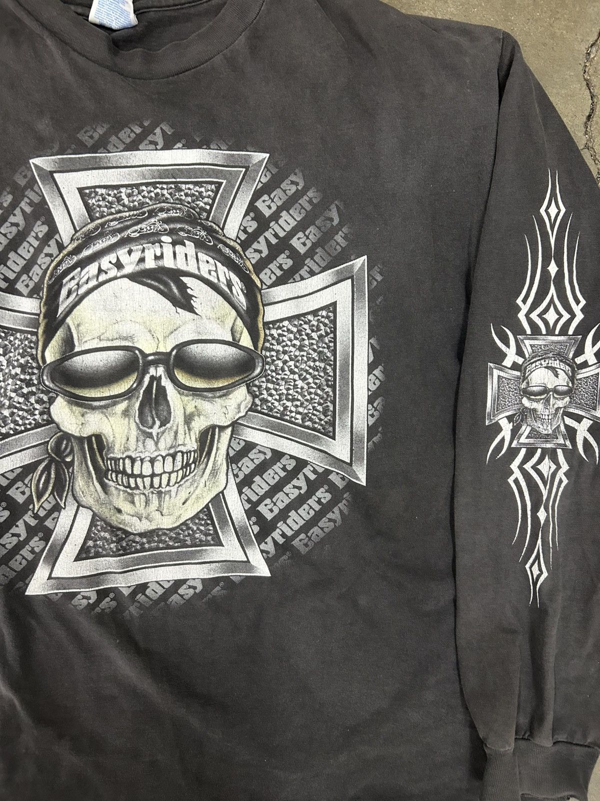 West Coast Choppers 2000s Rough Riders “Choppers Style” Long Sleeve Size US XL / EU 56 / 4 - 2 Thumbnail