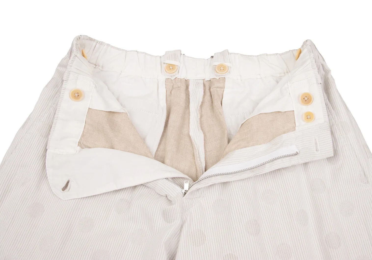 Yohji Yamamoto Yohji Yamamoto Linen Cotton Dot Stripe Pants Size US 32 / EU 48 - 6 Thumbnail