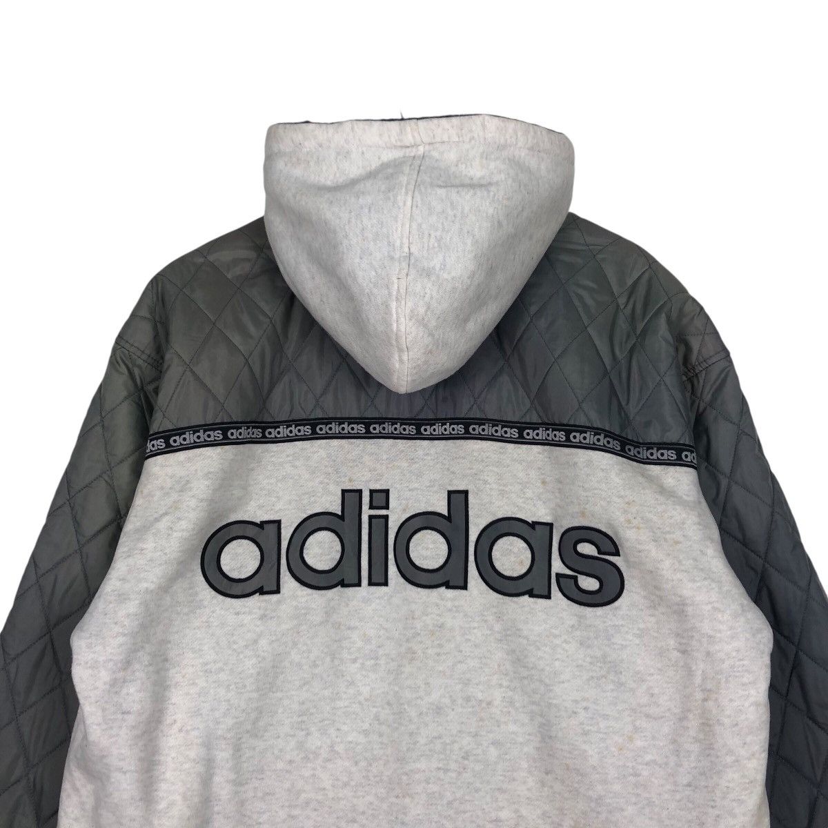 Adidas × Japanese Brand × Vintage Adidas Vintage Jacket Big Logo Rare Design Large #A1 Size US L / EU 52-54 / 3 - 8 Thumbnail