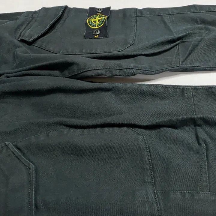 Stone Island Stone Island Casual Black Pants with Compass Logo Size US 30 / EU 46 - 6 Thumbnail