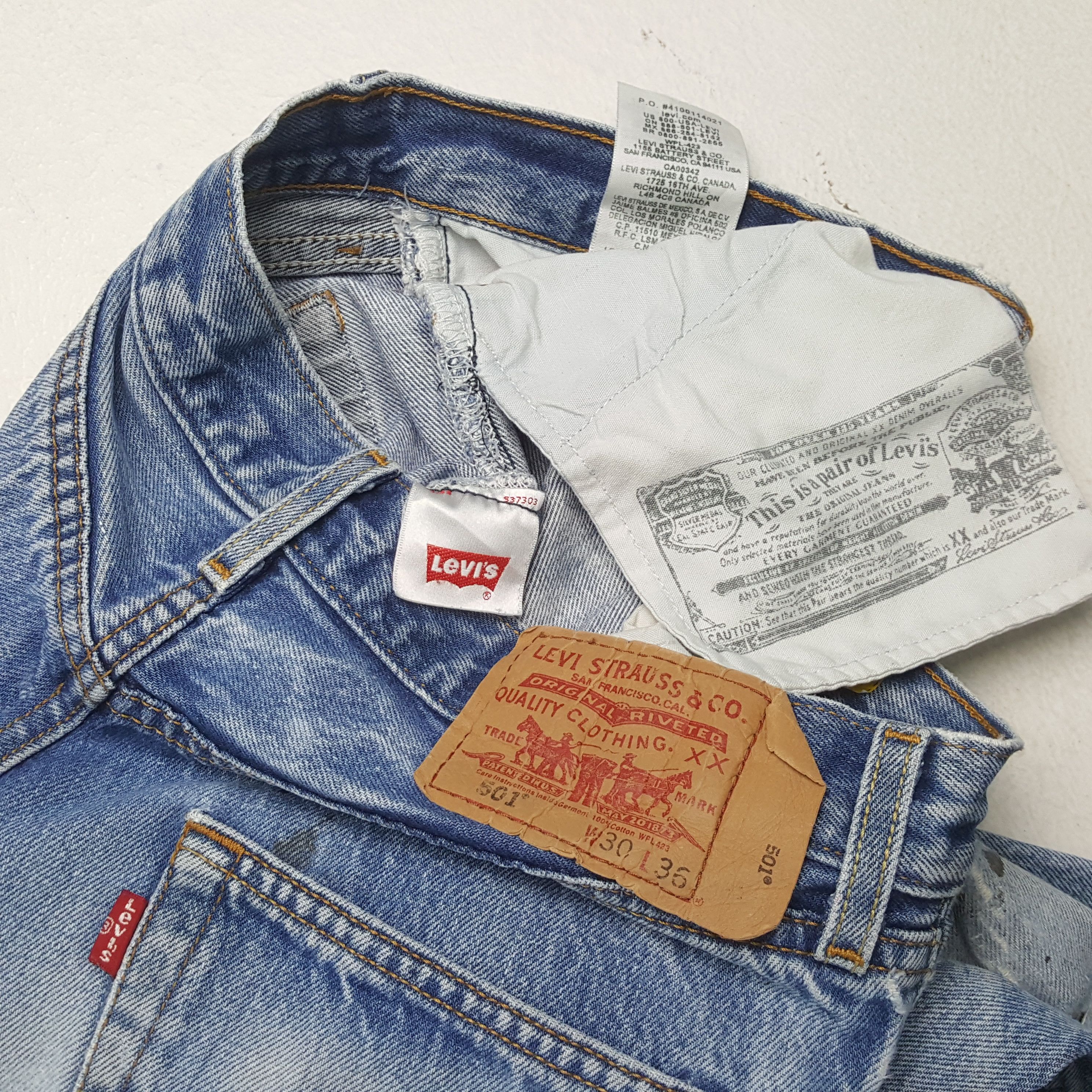 Levi's × Vintage LEVI'S Streetwear Style Distressed Jeans Size US 28 / EU 44 - 14 Thumbnail