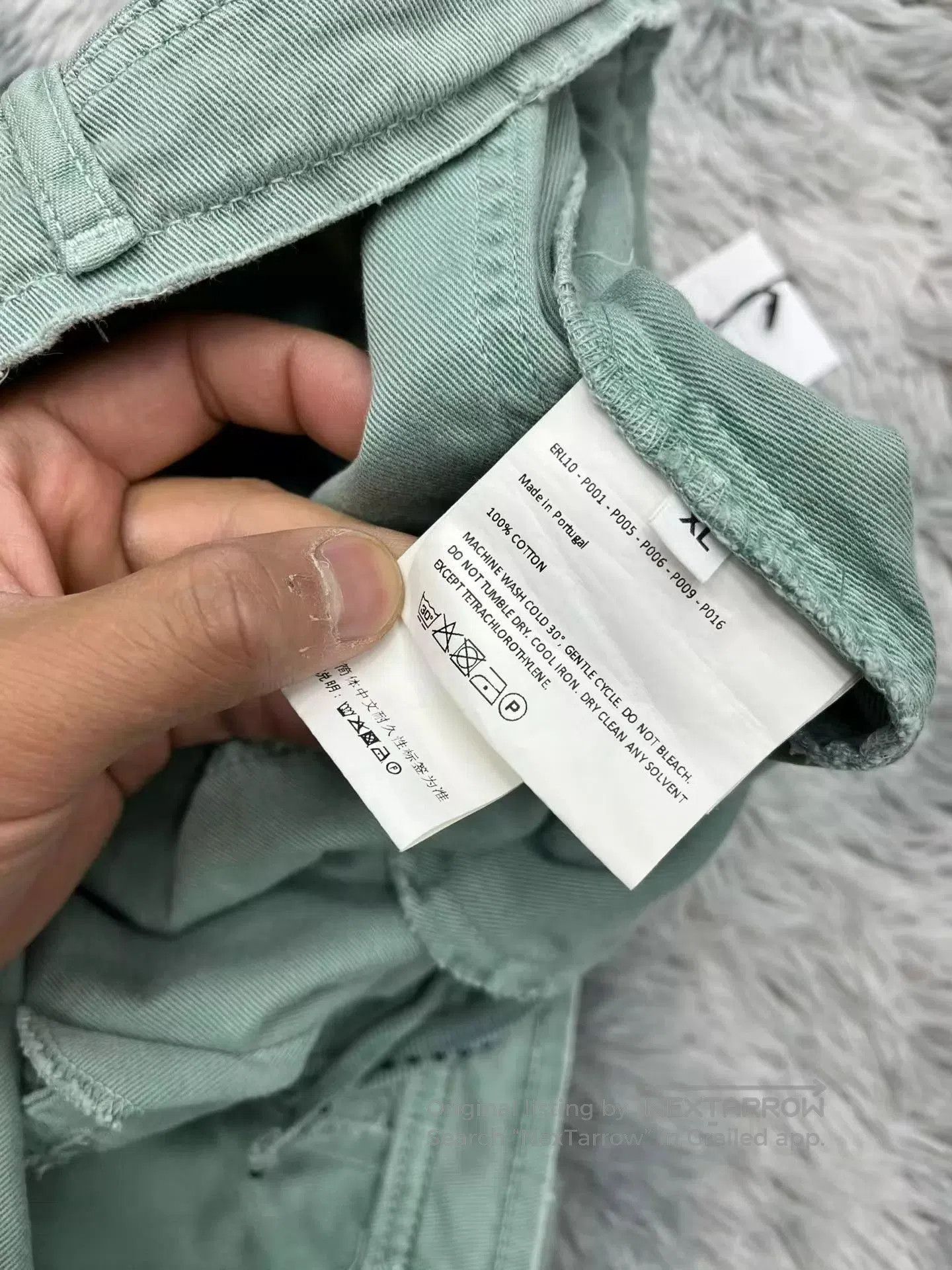 ERL Green Casual Pants Size 36. Size US 36 / EU 52 - 3 Thumbnail