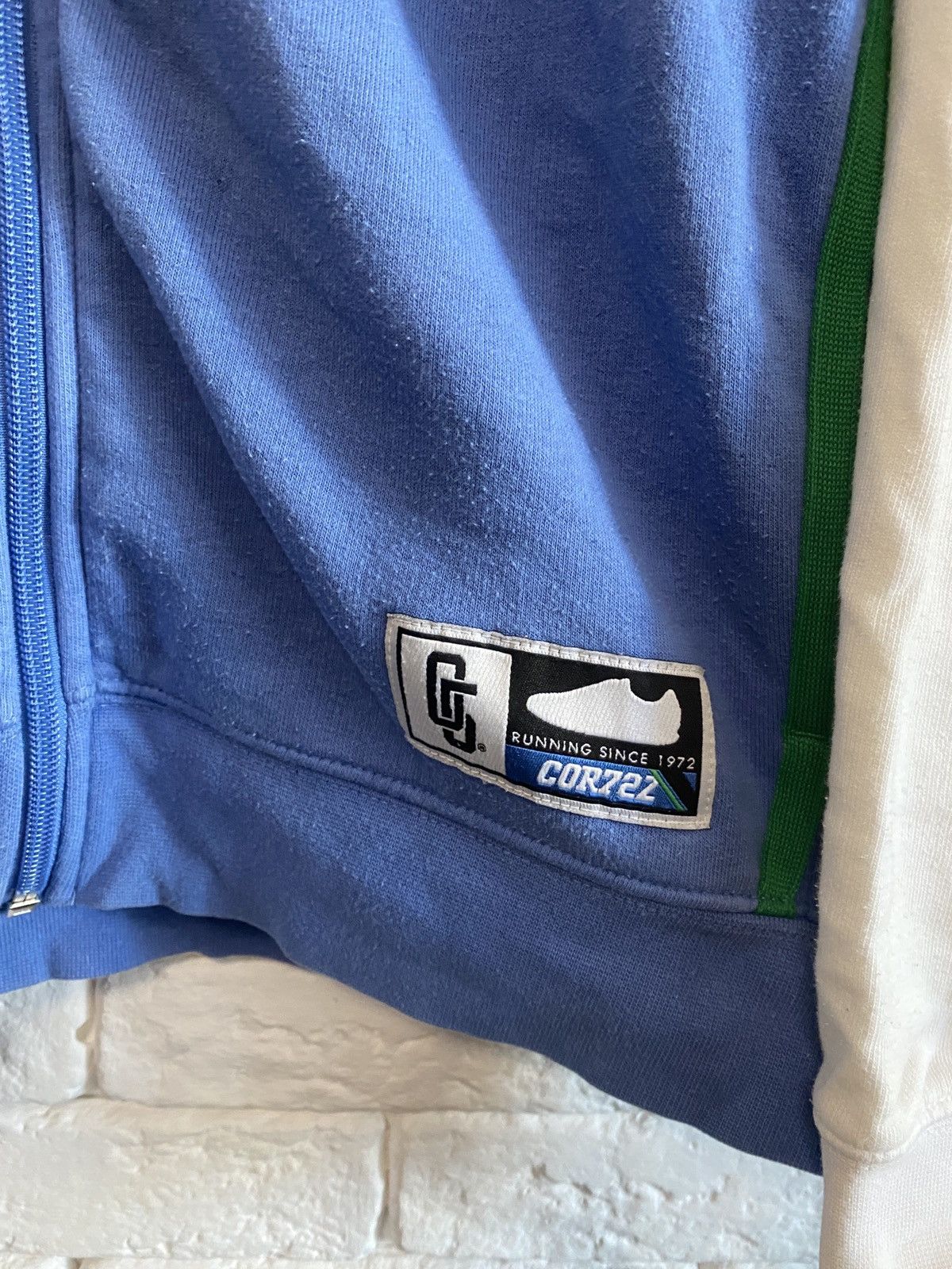Nike × Vintage Vintage Nike COR72Z Zip Hoodie Cortez Size US L / EU 52-54 / 3 - 3 Thumbnail