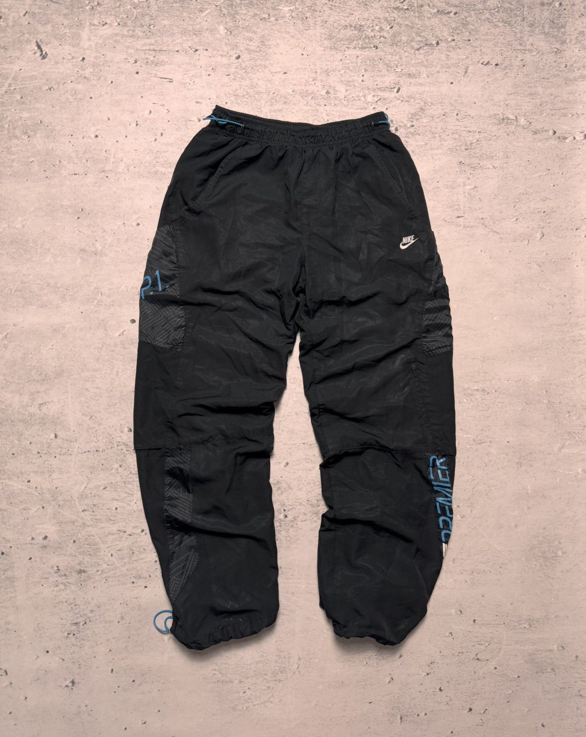 Nike × Vintage NIKE VINTAGE BASIC LOGO OVERSIZE BAGGY PANTS Size US 32 / EU 48 - 1 Thumbnail