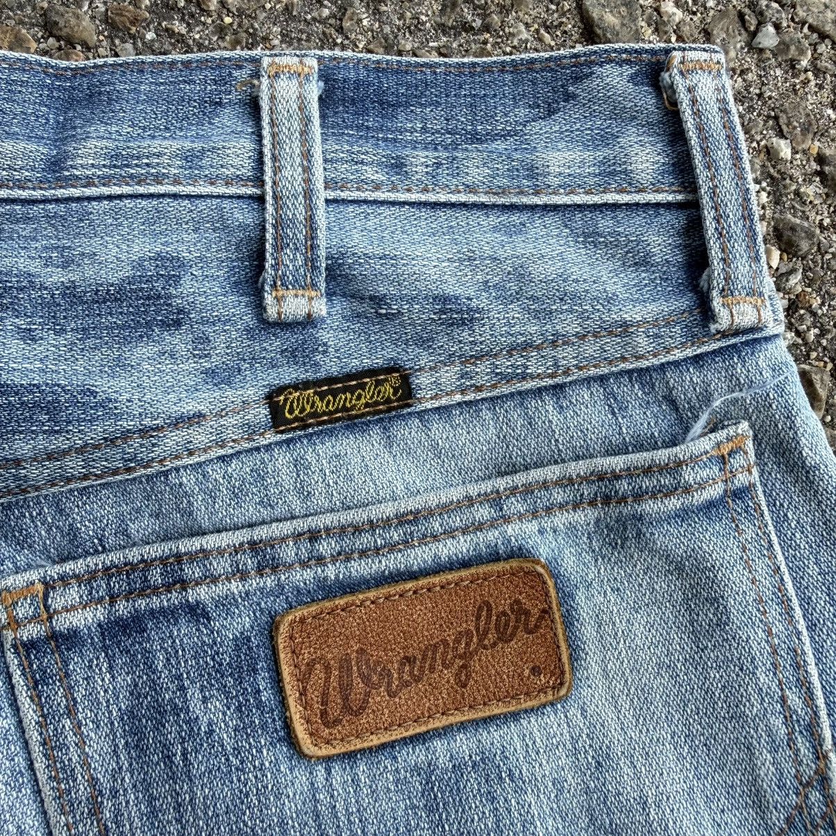 Wrangler Vintage Wrangler Flare Faded Denim Jean Pants Size US 30 / EU 46 - 10 Thumbnail