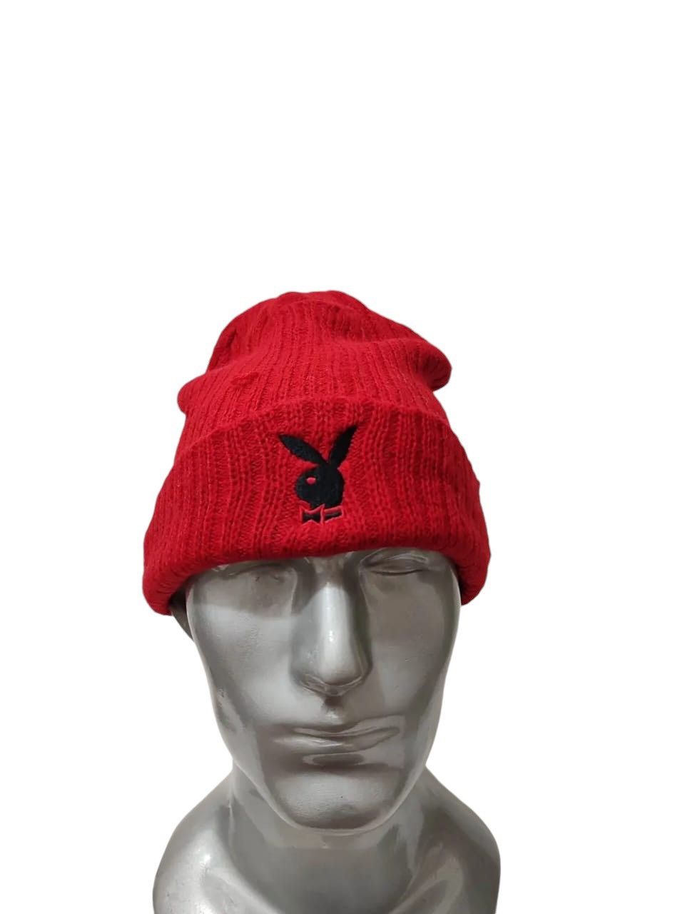 Other Playboy Red Beanie Hats Size ONE SIZE - 1 Thumbnail