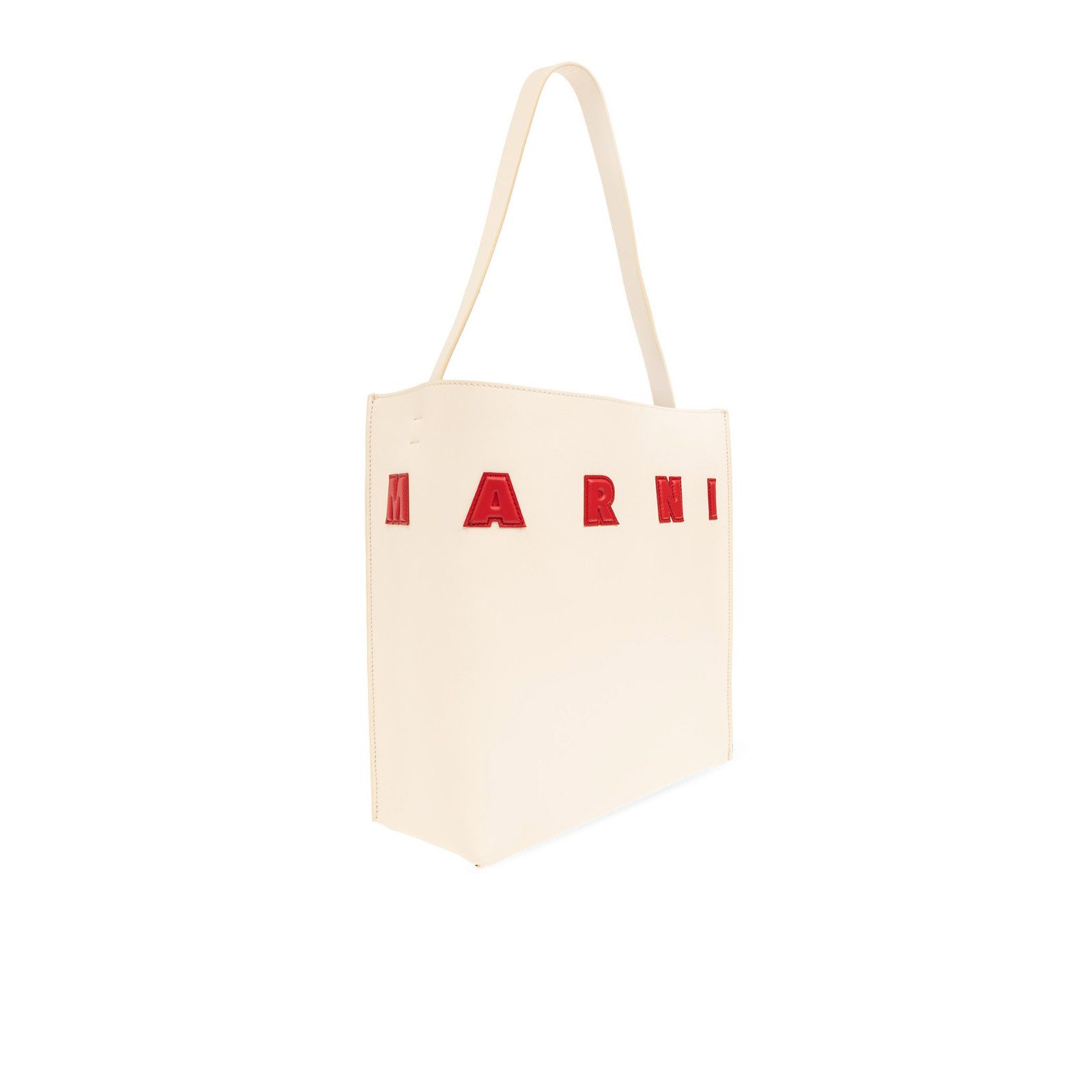 Marni MARNI Museo White Leather Shoulder Bag New & Authentic Size ONE SIZE - 3 Thumbnail