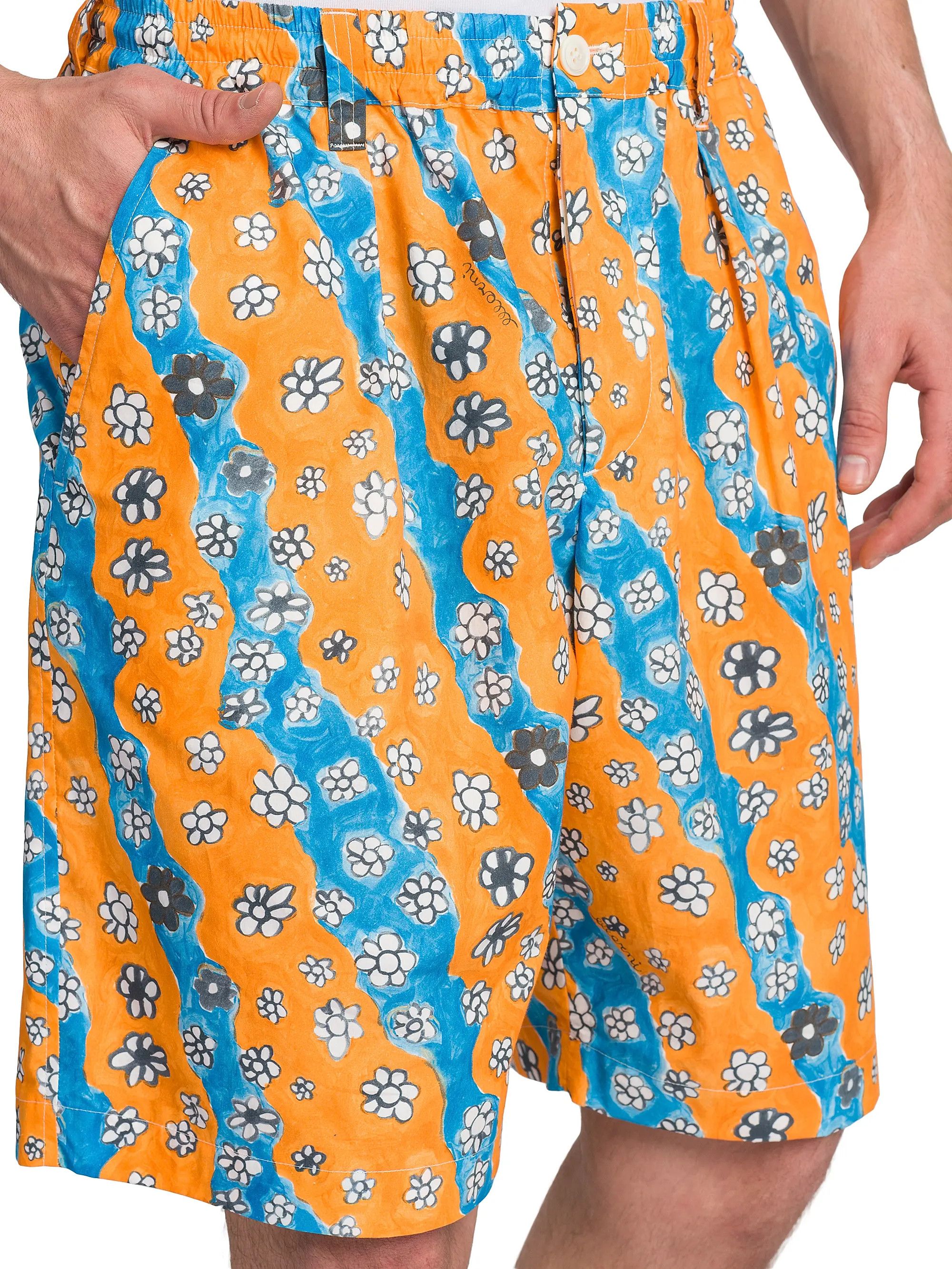 Marni Floral shorts with pattern by artist Flaminia Veronesi Size US 34 / EU 50 - 3 Thumbnail