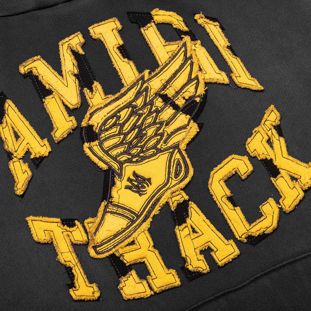 Amiri o1gr1nt0426 Track Hoodie in Black Size US XXL / EU 58 / 5 - 3 Thumbnail