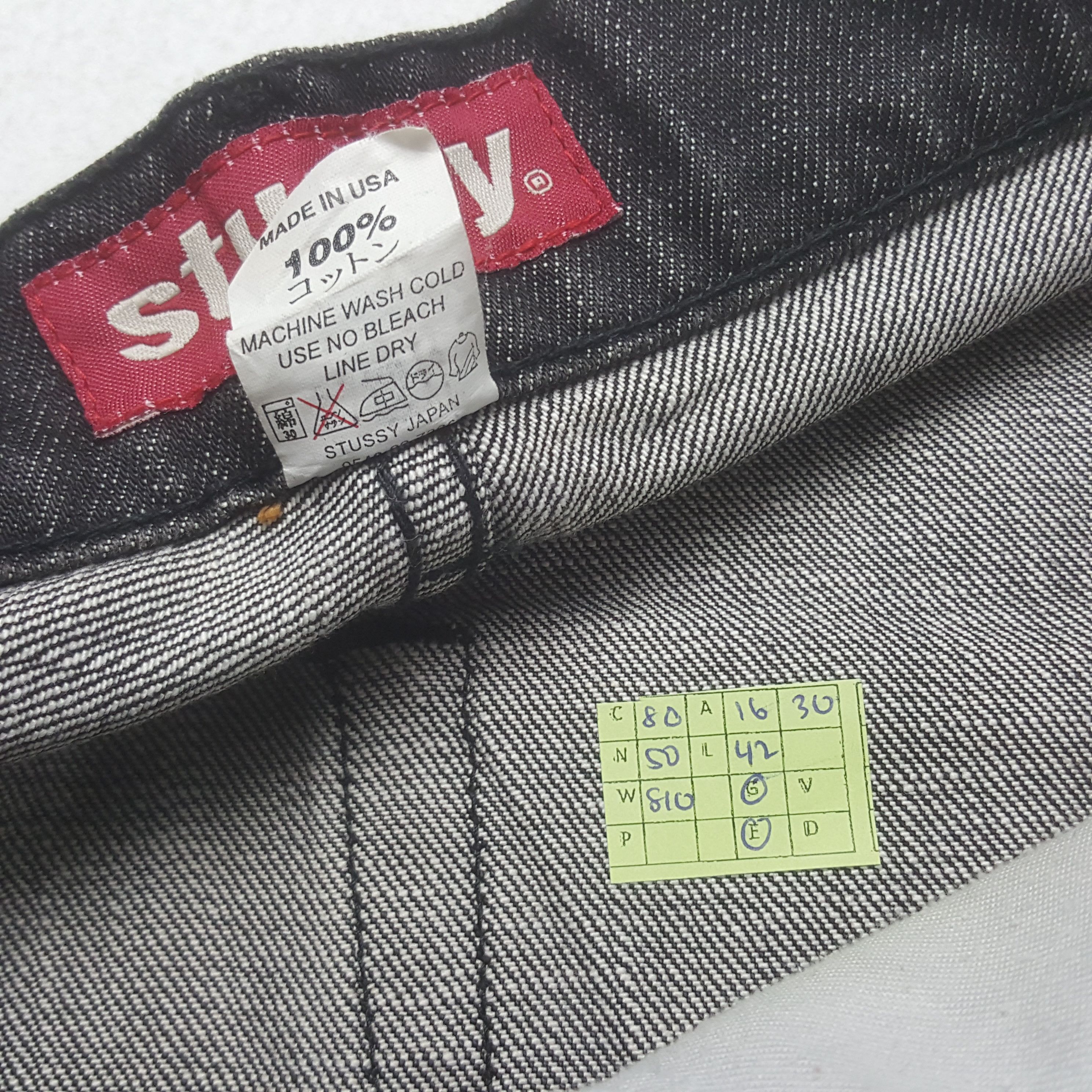 Stussy Vintage Stussy Streetwear Style Denim Jeans Size US 32 / EU 48 - 8 Thumbnail