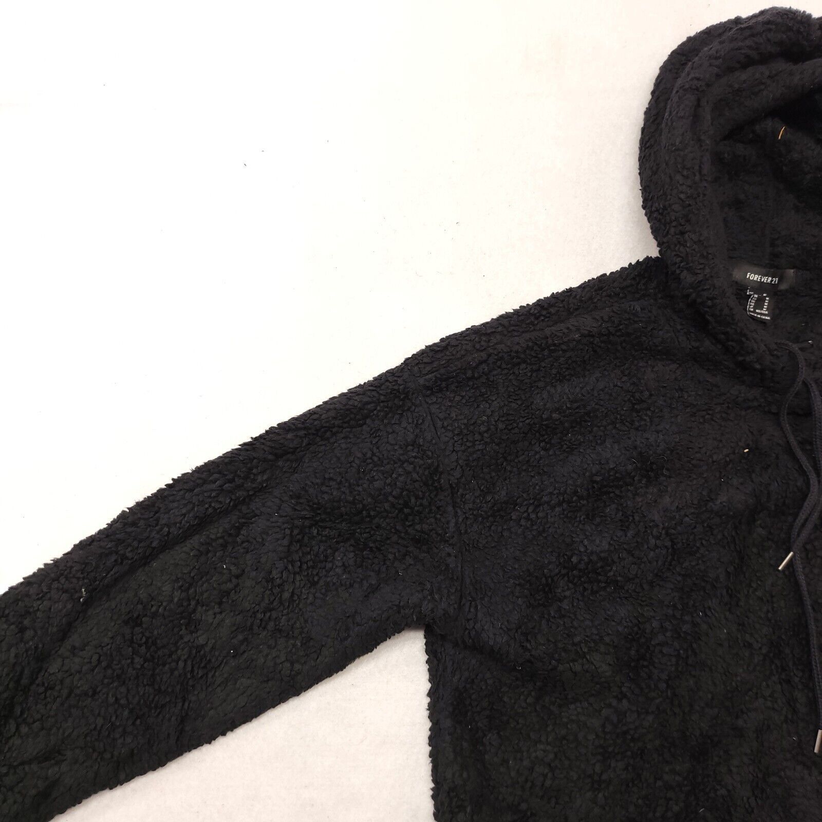 Forever 21 Forever 21 Pullover Casual Hoodie Womens Size Medium M Black Size M / US 6-8 / IT 42-44 - 4 Thumbnail