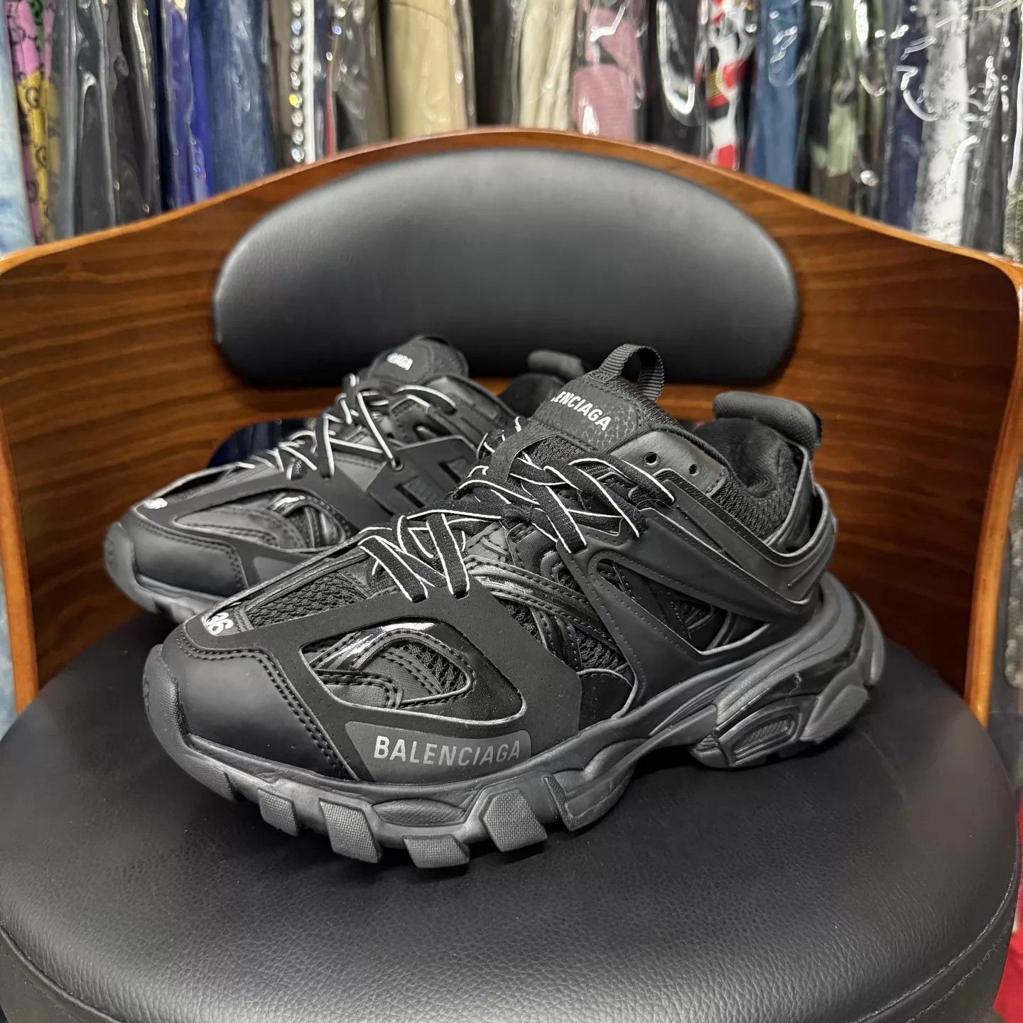 Balenciaga Balenciaga Track Black 36 Mint Original Box Size US 5.5 / IT 35.5 - 1 Thumbnail