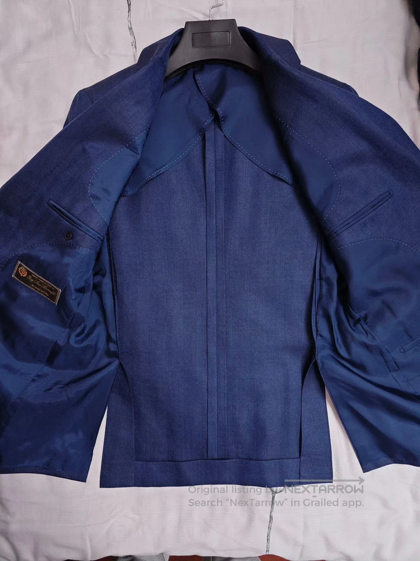 Loro Piana Custom Italian Wool Silk Linen Blazer. Size US S / EU 44-46 / 1 - 6 Thumbnail