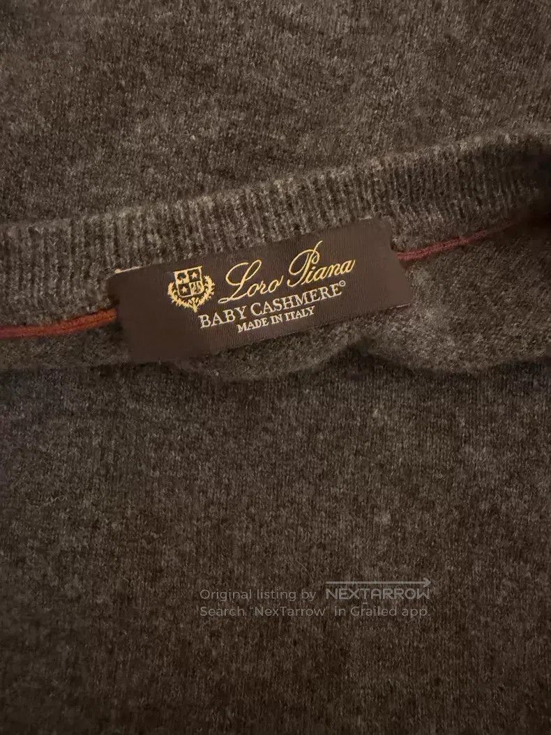 Loro Piana Loro Piana Cashmere Sweatshirt Size US XXL / EU 58 / 5 - 2 Thumbnail