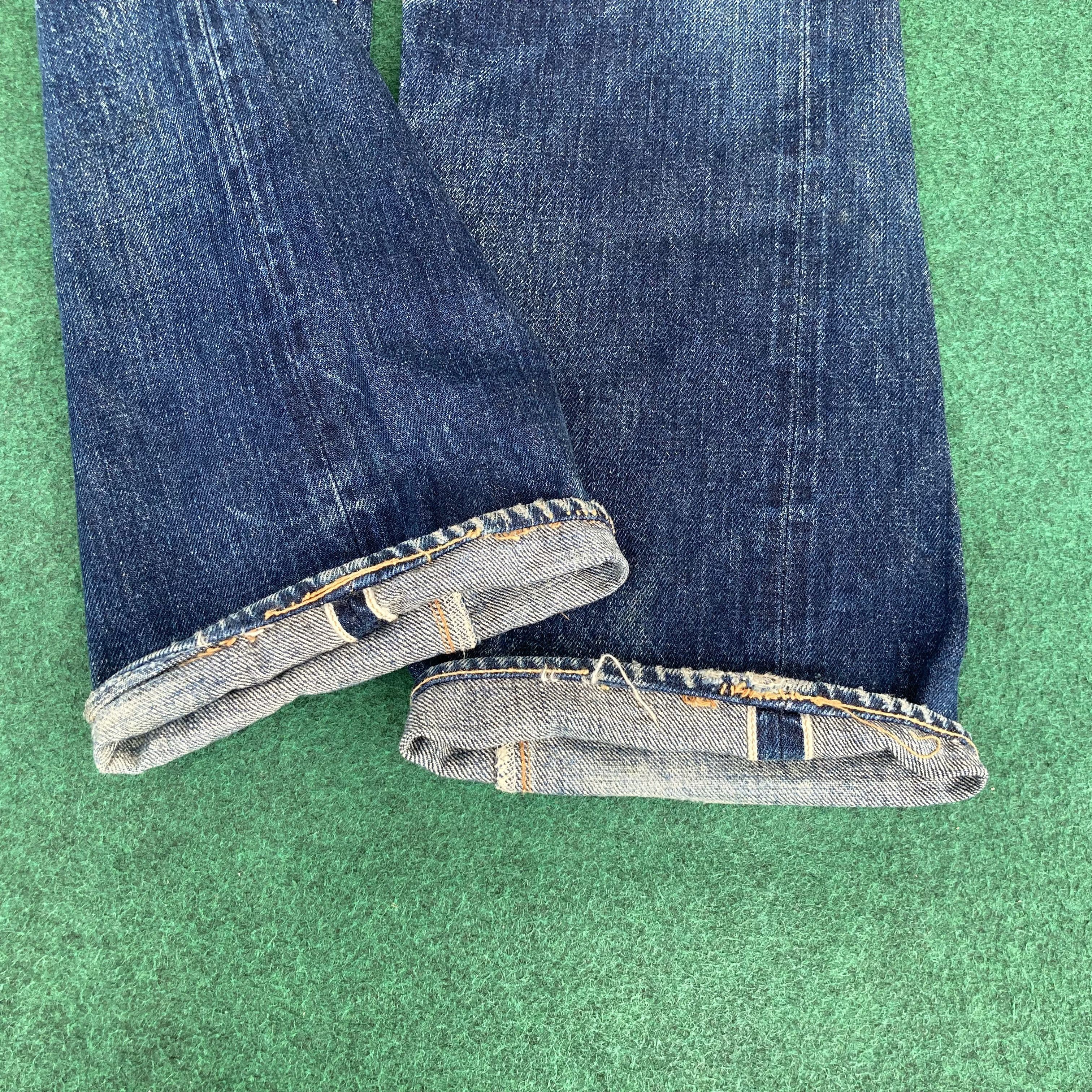 Denime 29x30.5 Vintage Denime Selvedge Honeycombs Osaka Denim Jeans Size US 29 - 11 Thumbnail