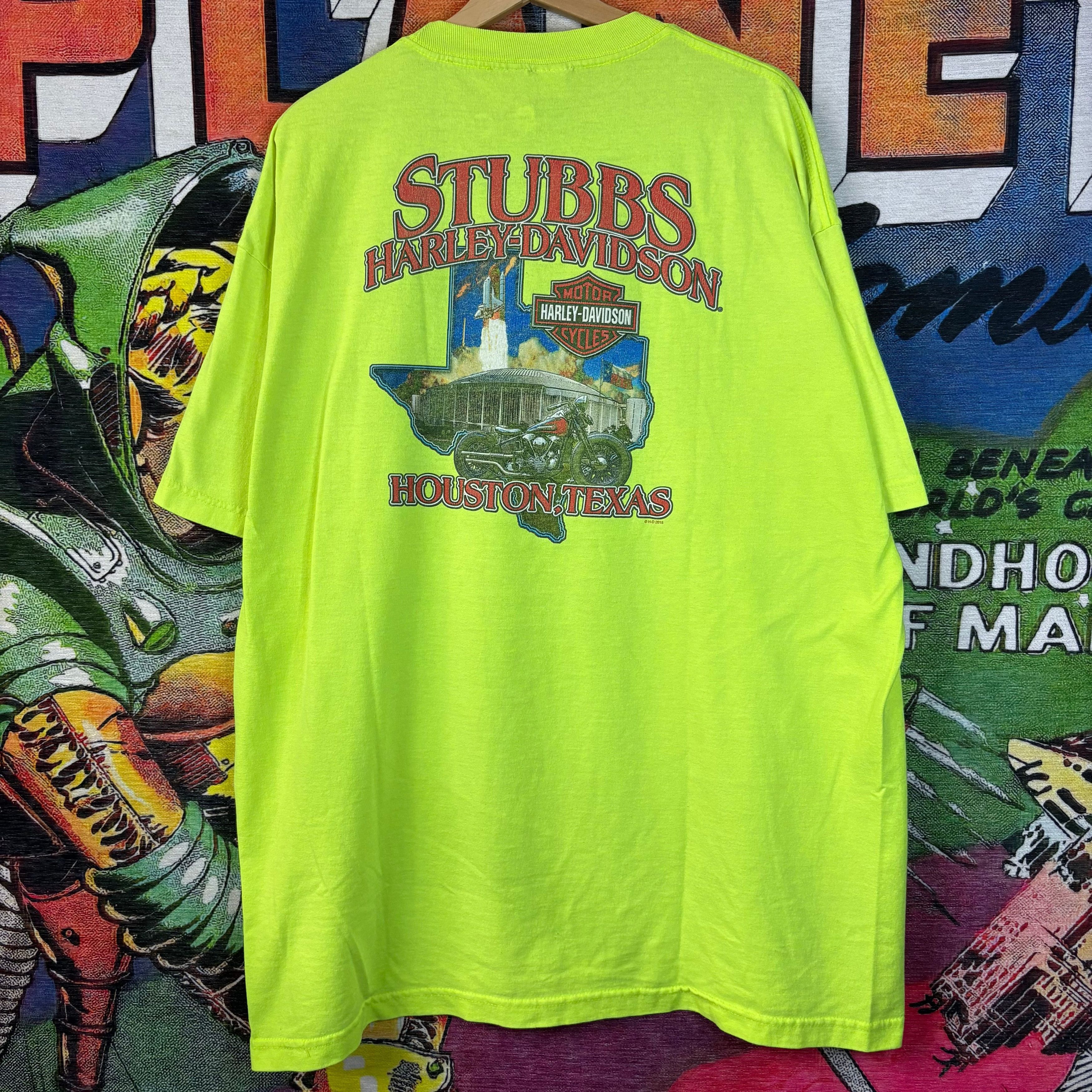 Harley Davidson Stubbs Harley-Davidson " Houston, Texas " Tee Size 2XL Size US XXL / EU 58 / 5 - 4 Thumbnail