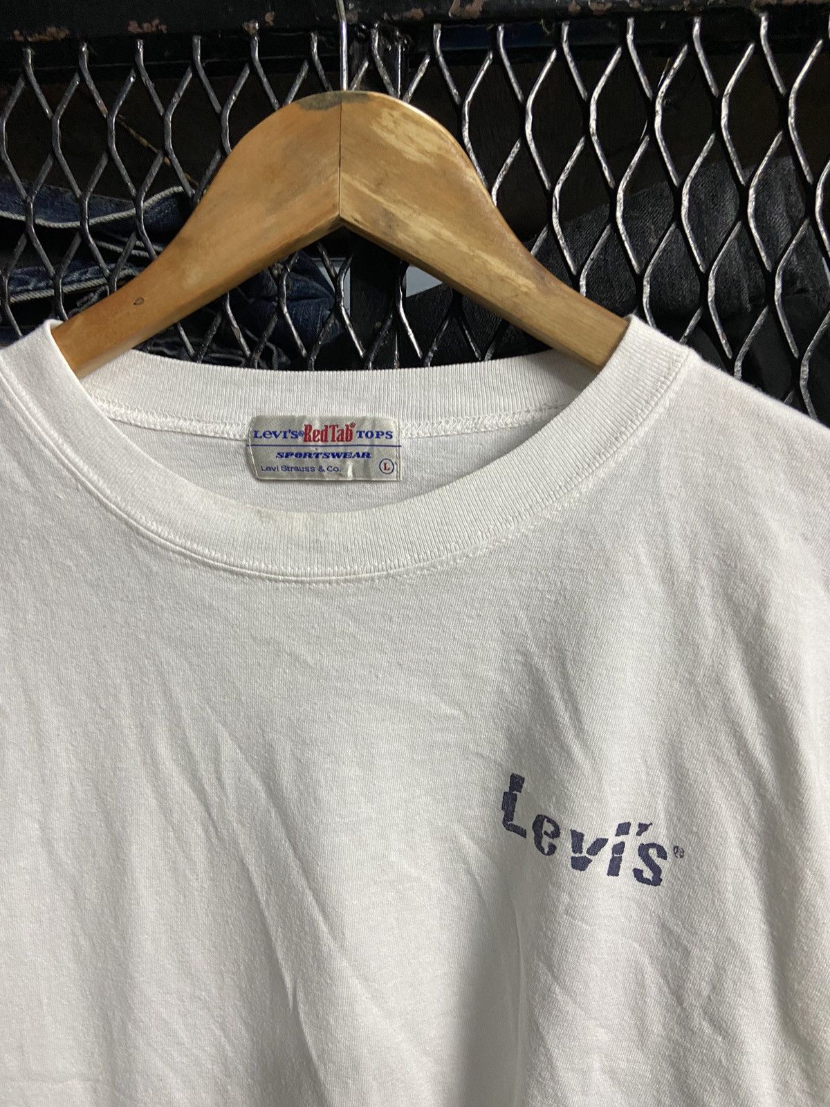 Levi's × Levi's Vintage Clothing × Vintage Vintage Levi’s Rare Design Collaboration Tee Size US L / EU 52-54 / 3 - 5 Thumbnail