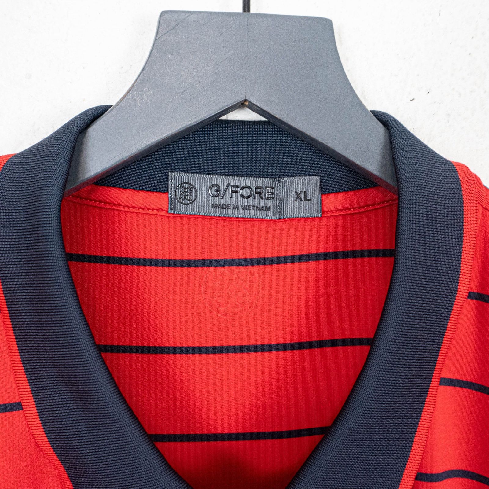 G/FORE G/FORE Golf Tech Polo Shirt Red stripe Short Sleeve XL Size US XL / EU 56 / 4 - 4 Thumbnail